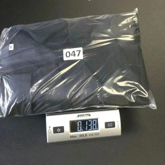 Womens Black Ruffle Trim Curved Hem Button Front Long Sleeve Blouse Size Medium - Picture 13 of 14